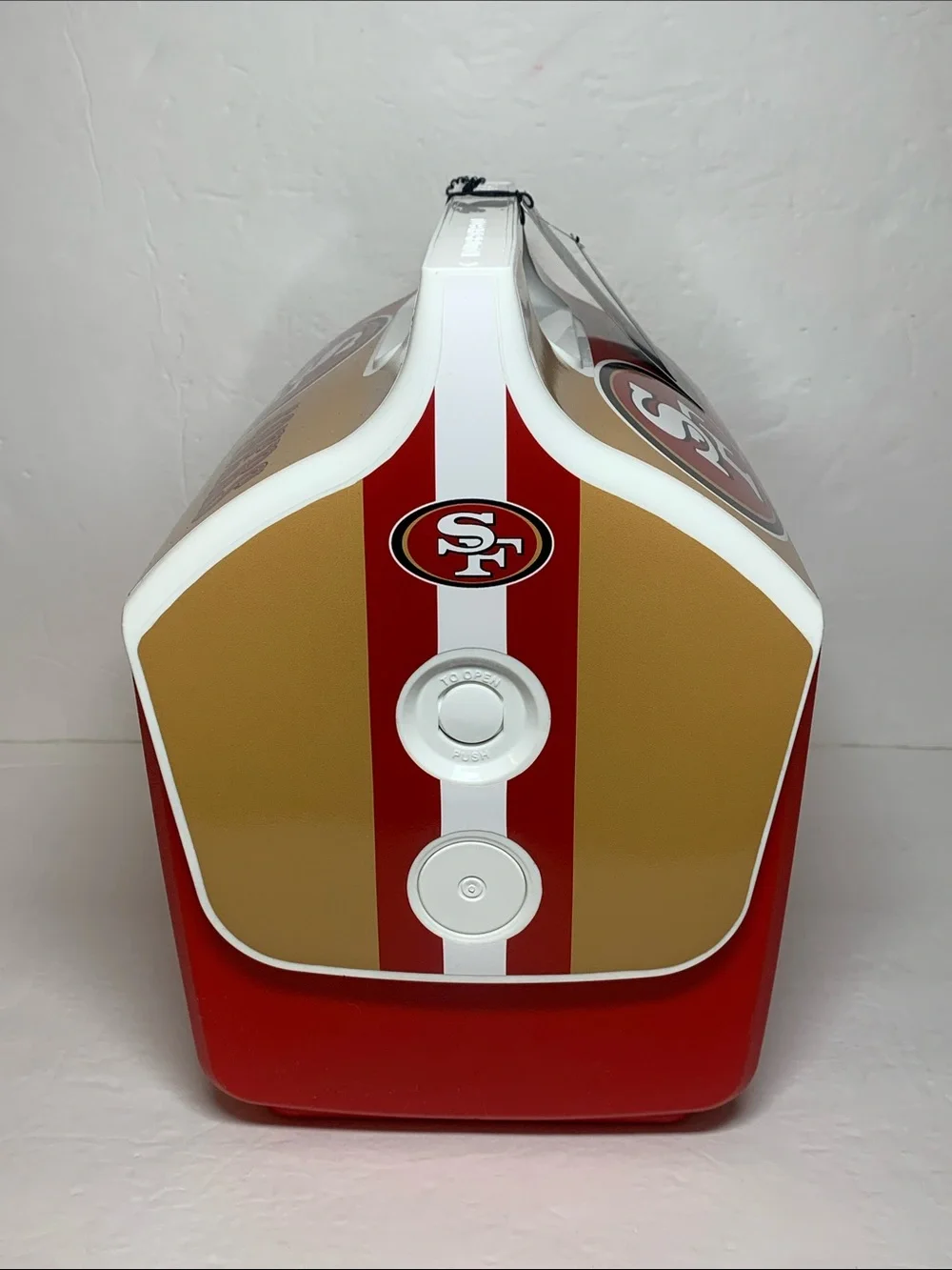 NFL San Francisco 49ERS Cooler 7 Quarts Playmate NWT